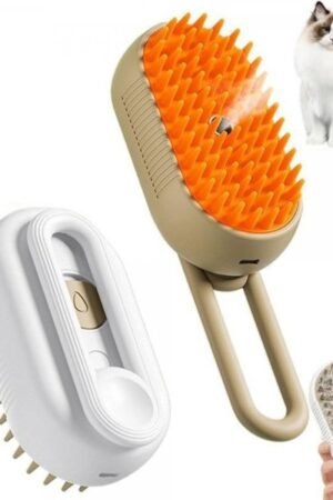 Masažinis šepetys gyvūnams