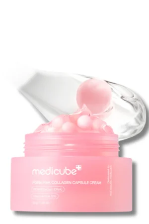 Medicube - PDRN Pink Collagen Capsule Cream - veido kremas