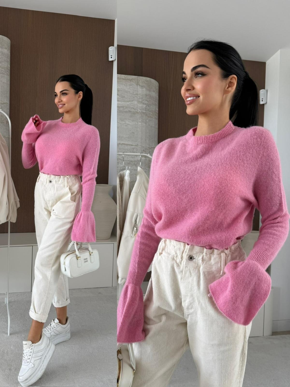 Eirini 30% baby alpakų megztinis