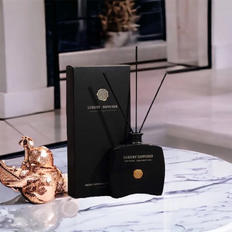 BLACK namų kvapas su juodomis lazdelėmis MY WAY, 100ml.