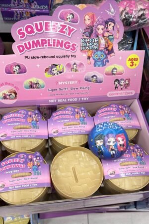 Minkomas žaislas antistresinis koldūnas dumpling